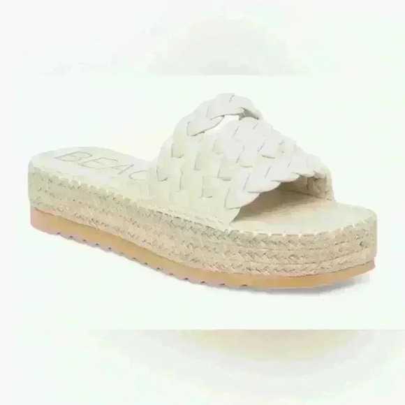 Coconuts by Matisse Shoes - Women’s Coconuts by Matisse Pacific braided espadrille white sandal- Size 10